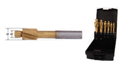 鍍鈦通孔圓柱沉頭孔精锪鉆